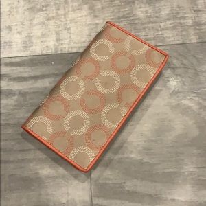 Coach Checkbook Holder